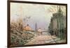 The Road, Effect of Winter, 1872-Sir Lawrence Alma-Tadema-Framed Giclee Print