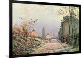 The Road, Effect of Winter, 1872-Sir Lawrence Alma-Tadema-Framed Giclee Print