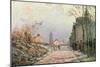 The Road, Effect of Winter, 1872-Sir Lawrence Alma-Tadema-Mounted Giclee Print