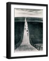 The Road from Arras to Bapaume, 1918-Christopher Richard Wynne Nevinson-Framed Giclee Print