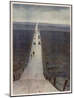 The Road from Arras to Bapaume-Christopher Richard Wynne Nevinson-Mounted Giclee Print