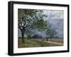 The Road from Versailles to Louveciennes, 1879-Alfred Sisley-Framed Giclee Print