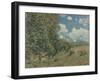 The Road from Versailles to Saint-Germain, 1875-Alfred Sisley-Framed Giclee Print