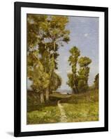 The Road leading to the Lake-Henri-Joseph Harpignies-Framed Giclee Print