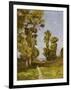 The Road leading to the Lake-Henri-Joseph Harpignies-Framed Giclee Print