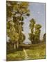 The Road leading to the Lake-Henri-Joseph Harpignies-Mounted Giclee Print