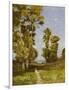 The Road leading to the Lake-Henri-Joseph Harpignies-Framed Giclee Print