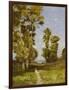 The Road leading to the Lake-Henri-Joseph Harpignies-Framed Giclee Print