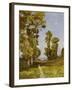 The Road leading to the Lake-Henri-Joseph Harpignies-Framed Giclee Print