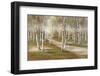 The Road Less Traveled-Marc Lucien-Framed Art Print