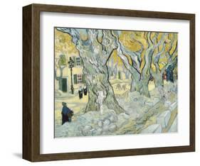 The Road Menders, c.1889-Vincent van Gogh-Framed Art Print