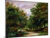 The Road Near Cagnes, 1905-Pierre-Auguste Renoir-Mounted Giclee Print