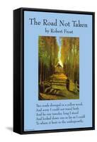 The Road Not Taken-null-Framed Stretched Canvas