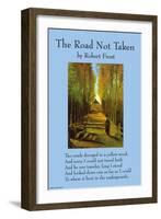 The Road Not Taken-null-Framed Art Print