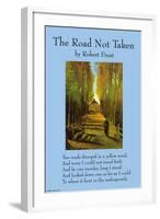 The Road Not Taken-null-Framed Art Print