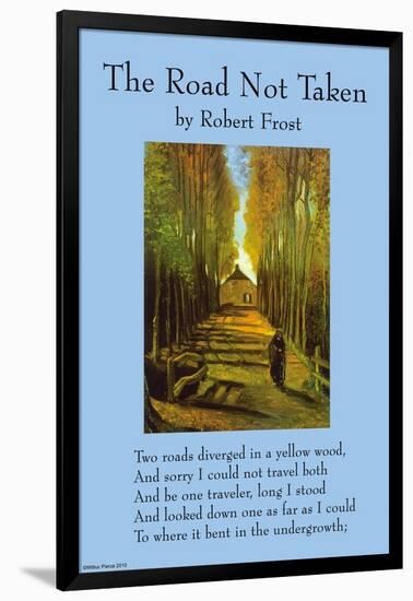 The Road Not Taken-null-Framed Art Print