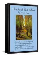 The Road Not Taken-null-Framed Stretched Canvas