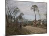 The Road of Louvecienne, 1870-Camille Pissarro-Mounted Giclee Print