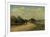 The Road of Mantes, 1874-Alfred Sisley-Framed Premium Giclee Print