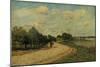 The Road of Mantes, 1874-Alfred Sisley-Mounted Art Print