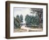 The Road of Saint-Mammes - in the Morning, 1890-Alfred Sisley-Framed Giclee Print