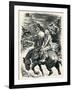 The Road of Victory - Stage Vi, C1920-Bernard Partridge-Framed Giclee Print