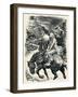 The Road of Victory - Stage Vi, C1920-Bernard Partridge-Framed Giclee Print