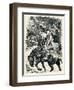 The Road of Victory - Stage Vi, C1920-Bernard Partridge-Framed Premium Giclee Print