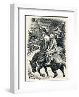 The Road of Victory - Stage Vi, C1920-Bernard Partridge-Framed Giclee Print