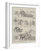 The Road-Skating Elephant, an Anglo-American Alliance-null-Framed Giclee Print