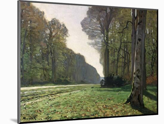 The Road to Bas-Breau, Fontainebleau, circa 1865-Claude Monet-Mounted Premium Giclee Print