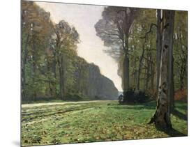 The Road to Bas-Breau, Fontainebleau, circa 1865-Claude Monet-Mounted Giclee Print