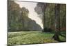 The Road to Bas-Breau, Fontainebleau, circa 1865-Claude Monet-Mounted Giclee Print