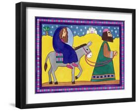 The Road to Bethlehem-Cathy Baxter-Framed Giclee Print