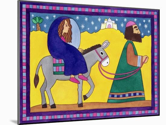 The Road to Bethlehem-Cathy Baxter-Mounted Giclee Print