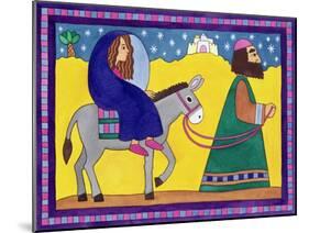 The Road to Bethlehem-Cathy Baxter-Mounted Giclee Print