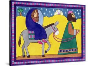 The Road to Bethlehem-Cathy Baxter-Stretched Canvas