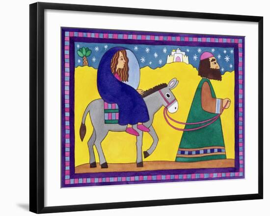 The Road to Bethlehem-Cathy Baxter-Framed Giclee Print