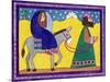 The Road to Bethlehem-Cathy Baxter-Mounted Premium Giclee Print