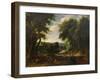 The Road to Boitsfort from Auderghem and the Ten Reuken Pond-Jacques d'Arthois-Framed Giclee Print