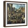 The Road to Calvary, 1638-Canaletto-Framed Giclee Print