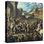 The Road to Calvary, 1638-Canaletto-Stretched Canvas