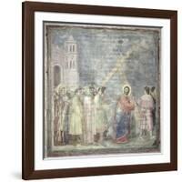 The Road to Calvary, circa 1305-Giotto di Bondone-Framed Giclee Print