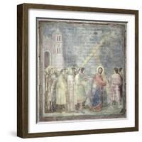 The Road to Calvary, circa 1305-Giotto di Bondone-Framed Giclee Print