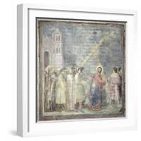 The Road to Calvary, circa 1305-Giotto di Bondone-Framed Giclee Print