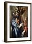 The Road to Calvary, Detail of Christ Carrying the Cross (Oil on Canvas, 1594-1604)-El (1541-1614) Greco-Framed Giclee Print