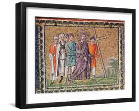 The Road to Calvary, Scenes from the Life of Christ-Byzantine School-Framed Giclee Print