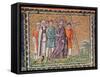 The Road to Calvary, Scenes from the Life of Christ-Byzantine School-Framed Stretched Canvas