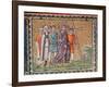 The Road to Calvary, Scenes from the Life of Christ-Byzantine School-Framed Giclee Print