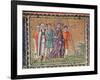 The Road to Calvary, Scenes from the Life of Christ-Byzantine School-Framed Giclee Print